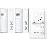 Door intercom system Ritto Portier Intercom 2 res. unit, white/white