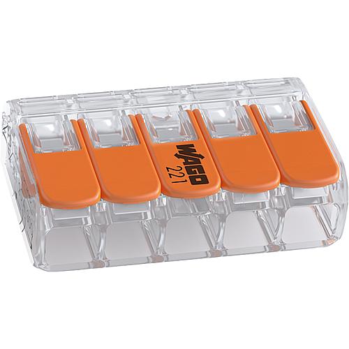 Value pack: WAGO® connection lever terminal set, 1125-piece, incl. WS transport box Anwendung 3