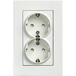 Flush-mounted insert socket Surface