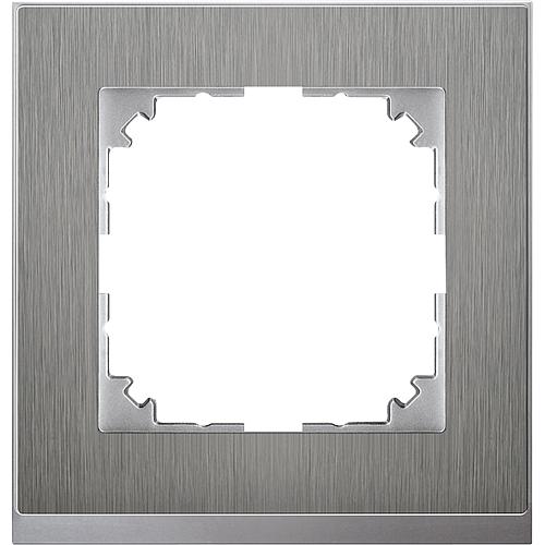 Polycarbonate frame M-Pure Decor, stainless steel Standard 1