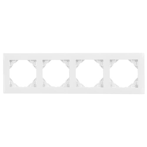 Frame base, 4-way, polar white