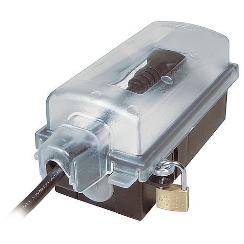 Lockable outside plug for right-angle plug Standard 1