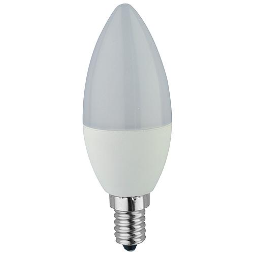 LED lamp, candle shape, matt Standard 2