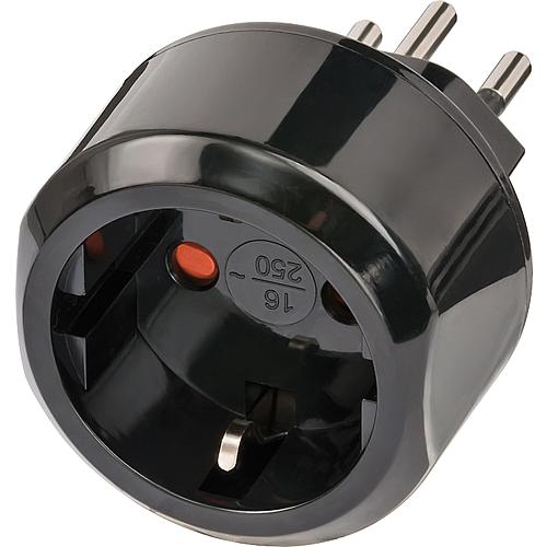 Adapterstecker System Euro auf Schweiz Standard 1