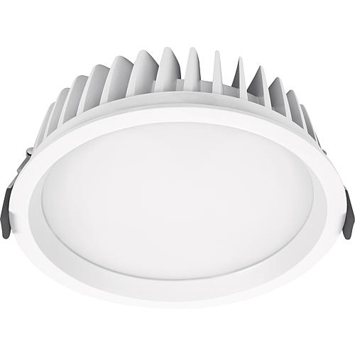 LED downlight Ledvance Ø 220 mm, 25W, 6500K, 230V IP20, colour: white