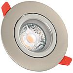  LED Downlight CIRCLEmini 6,5W, 550lm, 2700k, Edelstahl Design
