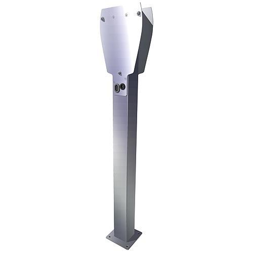 Column for Heidelberg stainless steel matt duo wall box