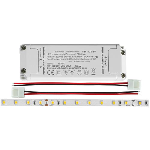 Set de bande LED flexible QualityFlex ONE 4,8 W/m, 3000K, IP20,