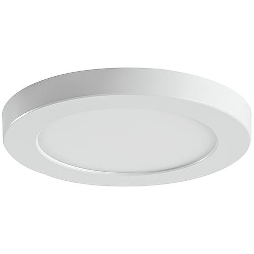 LED surface-mounted/recessed panel, 12W, 230V AC,