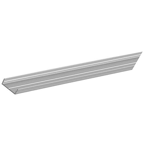 QualityFlex ONE LED surface-mounted profile, flat, anodised aluminium Standard 1