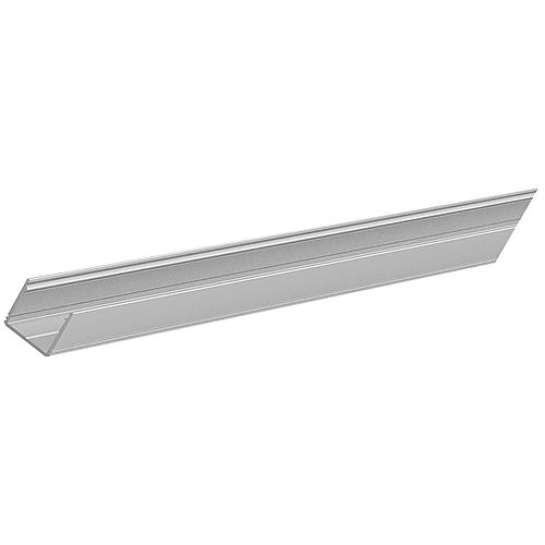 QualityFlex ONE add-on profile - high, anodised aluminium, Standard 1