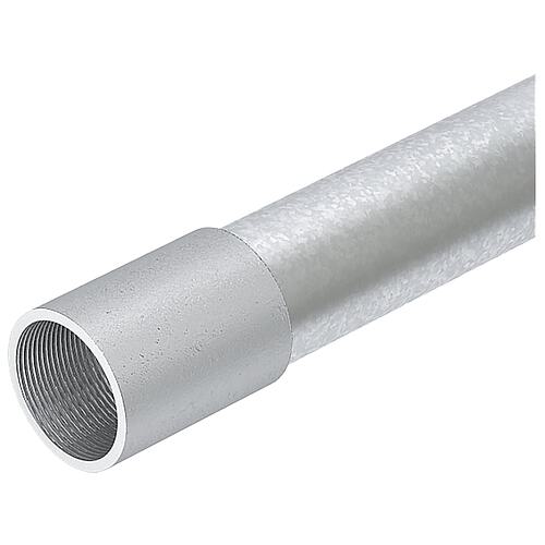 Steel tube with thread