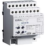 GIRA blind actuator 2-way 230V AC with manual actuation KNX REG