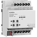 GIRA dimming actuator 4-way Standard for Gira One and KNX REG