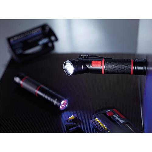 Lampe de poche avec LED, laser et lumière UV Anwendung 7
