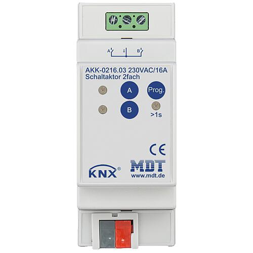 Actionneur de commutation AKK compact pour montage en série, 16 A, 230 VAC, 70 µF, 10 EVG, REG Standard 1