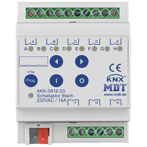 Actionneur de commutation AKK compact pour montage en série, 16 A, 230 VAC, 70 µF, 10 EVG, REG Standard 3