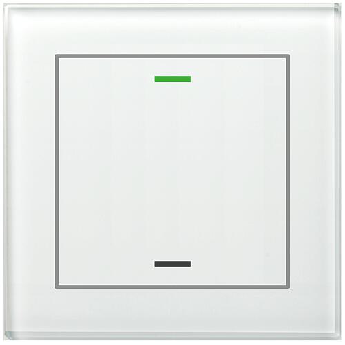 Glass button II Light, RGBW, with temperature sensor Standard 3