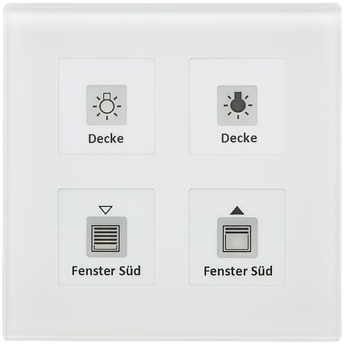 Glass button Plus with temperature sensor Standard 2