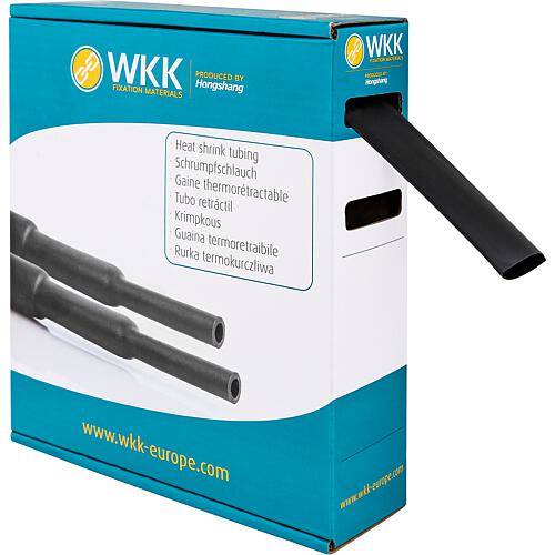 WKK heat-shrink tubing Box, black 10 m Standard 3