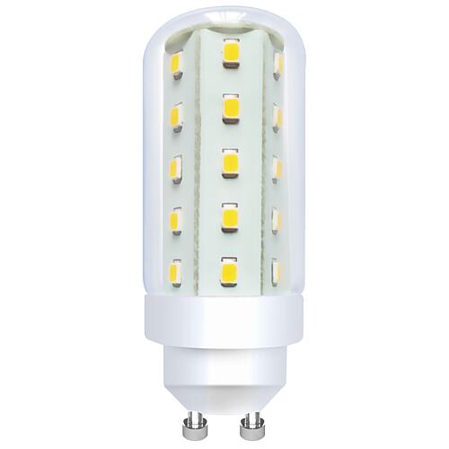 LED SMD illuminants - capsule T30, GU10, 4 W, 400 lm, 2700 K, CRI97, clear, 320°