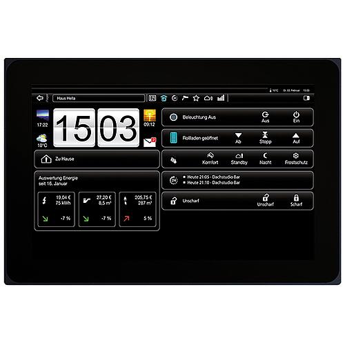 Hager touch panel Windows USB KNX UP Standard 1