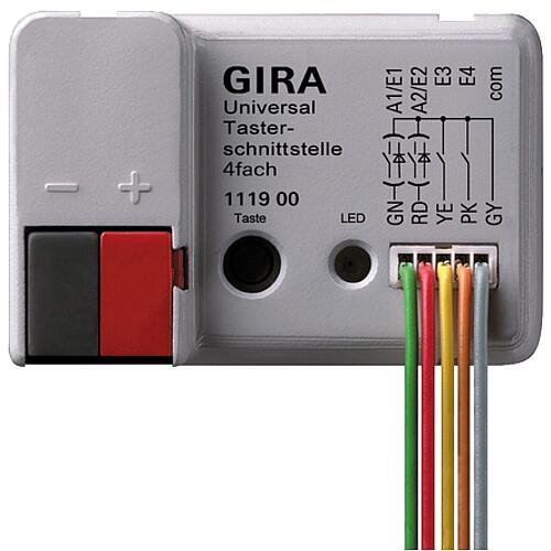 GIRA universal push-button interface KNX UP Standard 2