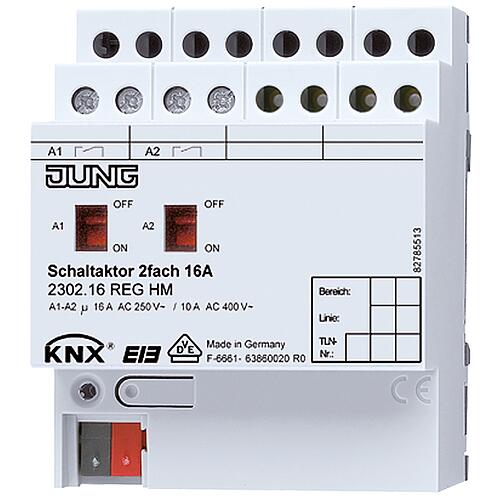 Jung Schaltaktor KNX REG Standard 1