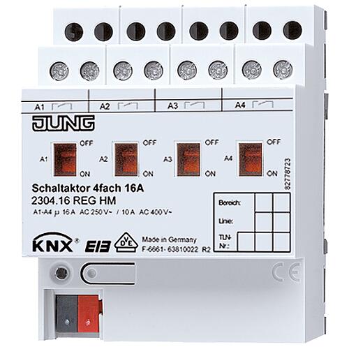 Jung Schaltaktor KNX REG Standard 2