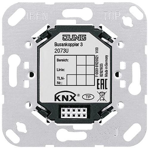 Coupleur de bus Jung 3 KNX UP 2073U Standard 1