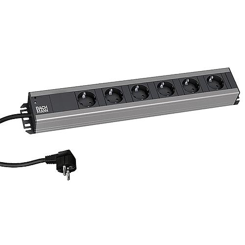 Bachmann craftsman’s adapter 6x socket, 19-inch rack compatible