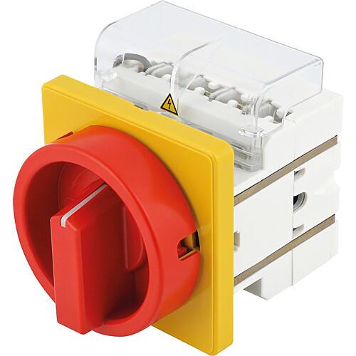 Main emergency stop switch in S-series with undervoltage release Standard 1