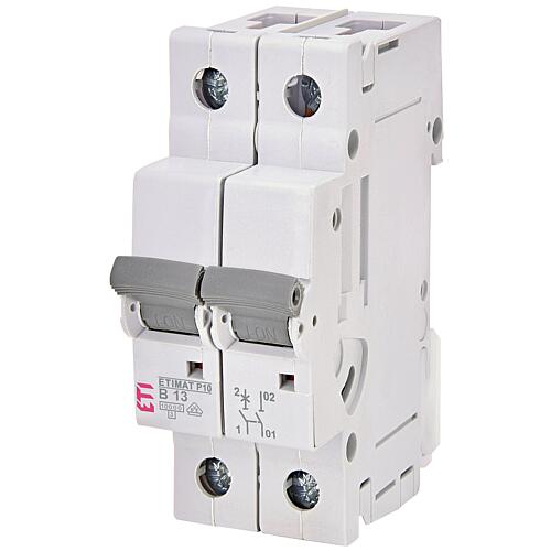 ETI circuit breaker ETIMAT P10 1-pole + N, 10kA, B13, REG