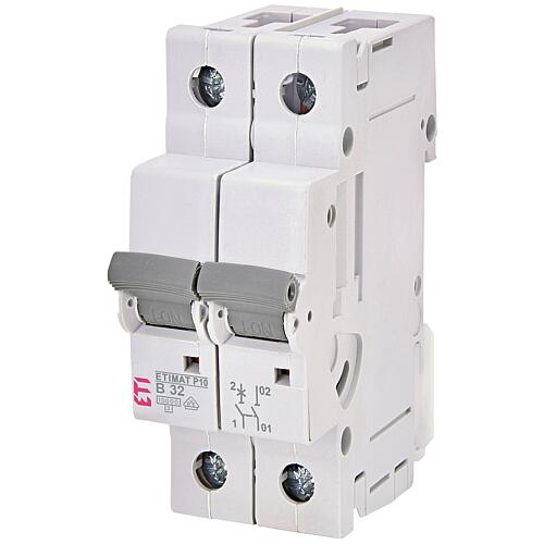 ETI circuit breaker ETIMAT P10 1-pole + N, 10kA, B32, REG