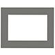 Touch panel frame VisuControl, stainless steel look, brushed, 10 inch