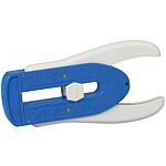 LWL precision insulation stripping knife blue / grey, AV8260