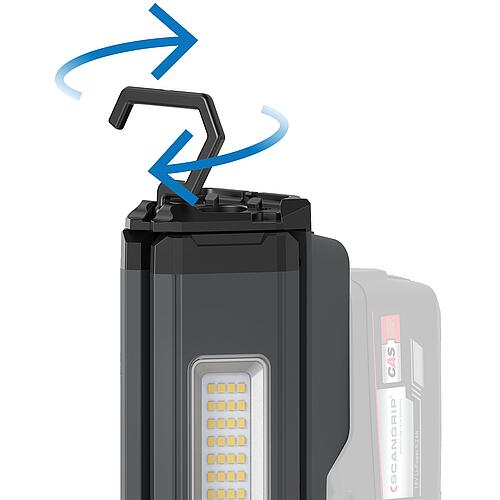 Lampes de travail LED sans fil scangrip® DUO CONNECT, projecteur, 12/18V, sans batterie ni Chargeur Anwendung 3