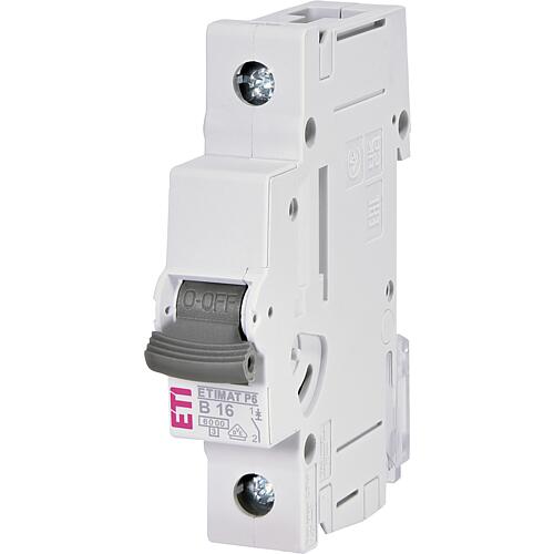 Miniature circuit-breaker B16, ETIMAT P6, 6 kA, 1-pole