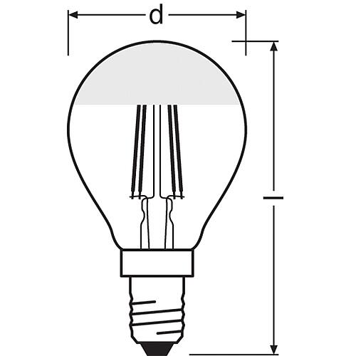 Parathom Filament Mirror LED lamps Anwendung 1