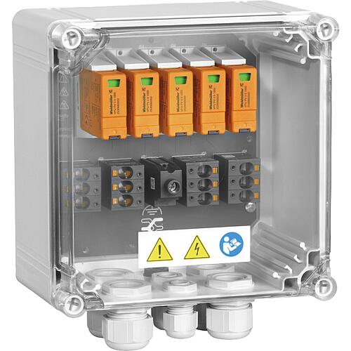 Generator connection box for inverters with 2x MPP tracker type II Standard 1