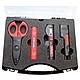 Craftsman’s set, 4-piece, in plastic case, SETQUADRO