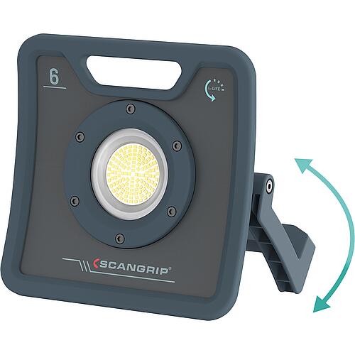 Lampes de travail LED scangrip® NOVA 6 for LIFE, Projecteur de chantier, 41 W Anwendung 2