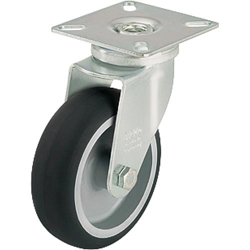 Apparatus swivel castors LPA-TPA with screw-on plate Standard 1