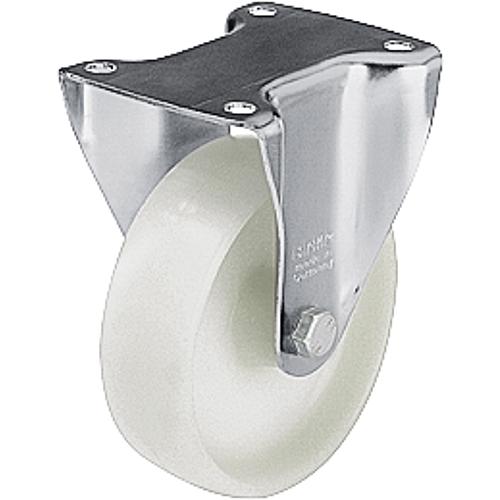 Sheet steel fixed castors B-PO Standard 1