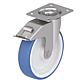 Swivel castor BLICKLE stainless steel LEX-POTHS 125G Wheel Ø 125mm with brakes