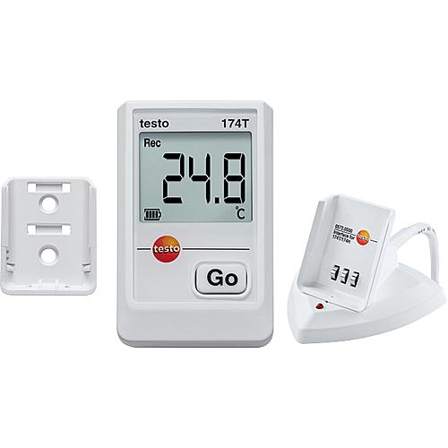 Mini data logger for temperature, testo 174T set Standard 1