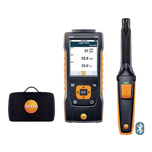 testo 440 CO₂-Set mit Bluetooth®