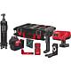 Cordless crossline laser Milwaukee 3PLKIT-401P 12V, 3 x 360° kit with 1x 4.0 Ah battery and charger