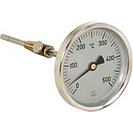 Rauchgas-Thermometer 0-500°C