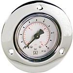Bourdon tube pressure gauge for installation